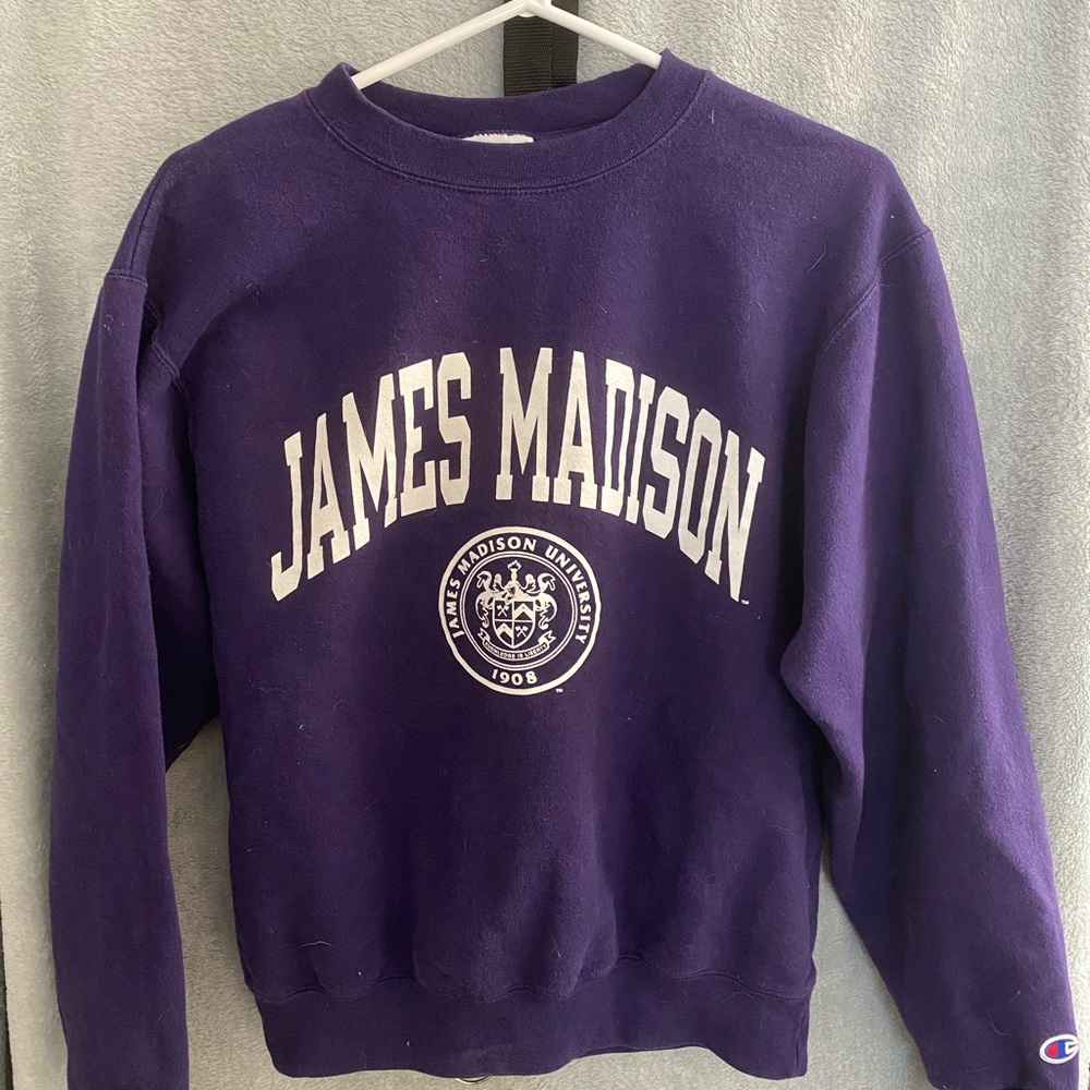 James Madison University Crest Crewneck
